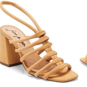 Free People Colette Sandal Hot Orange